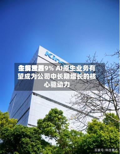 金蝶世界午前涨超9% AI原生业务有望成为公司中长期增长的核心驱动力-第1张图片